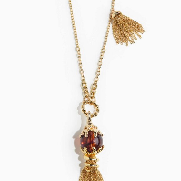 H&M Tasseled-Pendant Necklace, NWOT - Picture 5 of 6